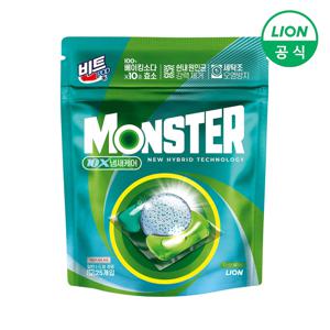 비트 몬스터팟 10X 냄새케어 캡슐세제 25개입