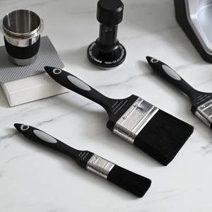 커피 청소솔 스퀘어 커피 브러쉬 포터필터 머신 청소솔 / 3size