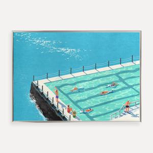 Bondi Iceberg 결 아트 프린트