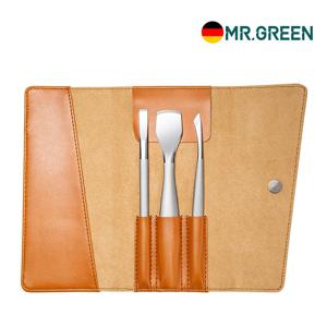 스텐 패디케어 도구 3p+고급파우치 (MR9101)