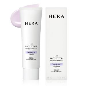 유브이 프로텍터 톤업 라벤더 50ml SPF50+ PA++++ NEW 선크림 수분 선케어