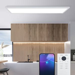 IOT LED 제타 직하엣지 리모컨 주방등 1290/320 60W 플리커프리 삼색변환