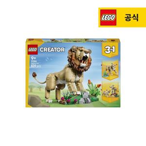 크리에이터 31386 세계의 동물 탐험 장엄한 사자