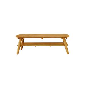 접이식 고무나무 원목 내추럴 홈카페 거실 테이블(120cm) 다용도 엔틱 앤틱