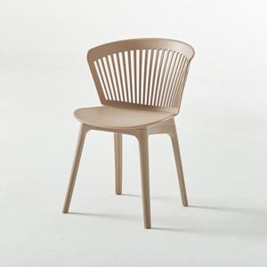 PU방석 통풍등판 가벼운 플라스틱 의자(46cm 5색) 영업용 1인 식당용 명품