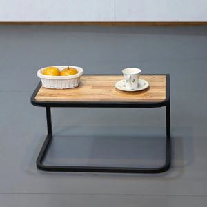 부피작은 스틸 원목 좌식 테이블 600(2색) 공부 아들방 DESK 일인용 가정
