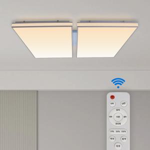 국산 LED 거실등 나누리 삼색디밍 110W (색변환, 밝기조절, 리모컨포함)