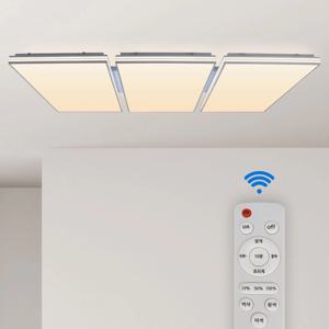 국산 LED 거실등 나누리 삼색디밍 165W (색변환, 밝기조절, 리모컨포함)