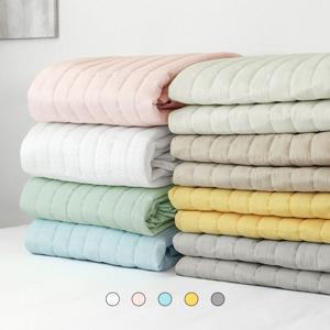 에어범프 소프트 항균 시어서커 여름 침대고정패드 8colors