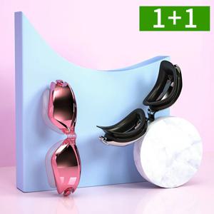 1+1 김서림방지 수경 성인 남성 여성 수영물안경