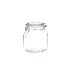 벨런 캐니스터 유리 밀폐용기 사각 2호 1000ml