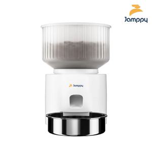 잼피 펫 강아지 고양이 자동급식기 3리터 버튼형 JP-FD001