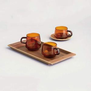 [해외] SEPIA 주방 트레이 월넛 우드 쟁반 36cm 논슬립 21743 21744