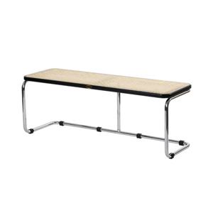 모던 라탄 스틸 카페 매장 인테리어 벤치(120cm 2색) 용 벤취 예쁜 현관 평