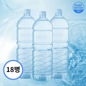 에브리워터 무라벨 생수 2Lx18개