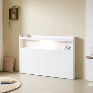카베자 LED 조명 침대 헤드보드 선반형 SS