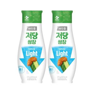 해찬들 저당 쌈장 290g x2개