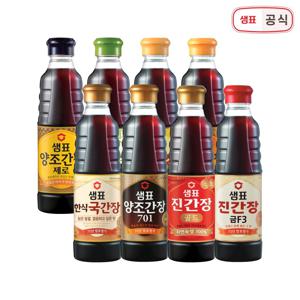 진간장 양조간장 국간장 500ml 2+2 골라담기