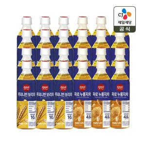 햇반 파로 누룽지차 500ml x12개+루피니빈 보리차 500ml x12개