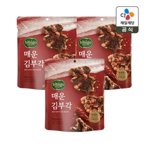 비비고 매운 김부각 50g x3개