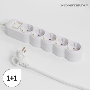 1+1 국산 통합 5구 멀티탭 과부하차단 스위치 40cm/1.5m/2.5m/4.5m