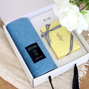 블랙라벨 200g 항균타월 1P + 동구밭 퍼퓸바 유채 1P 선물세트