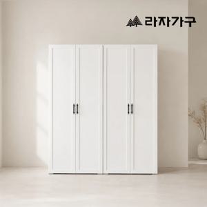 멜린 키큰 드레스룸 안방 원룸 슬림 2단행거 장롱 빅수납 다용도 이불옷장+옷장