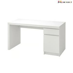 MALM 2단 서랍이 있는 튼튼한 책상 (140x65cm)