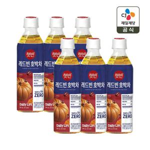 햇반 레드빈 호박차 500ml x6개