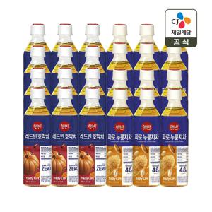 햇반 레드빈 호박차 500ml x12개+파로 누룽지차 500ml x12개