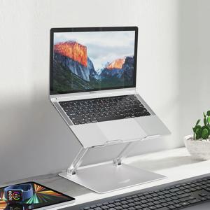 알루미늄바디 17인치 호환 접이식받침대 노트북거치대 AP-NT2 Folding