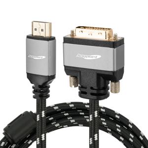 메탈 HDMI 2.0 to DVI 듀얼 케이블 3M AP-DVIHDMI030M