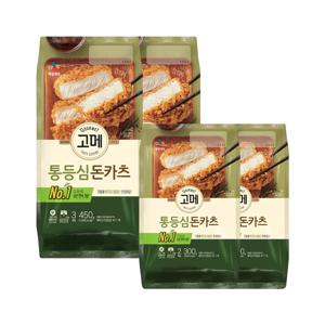 고메 통등심 돈카츠 450g x2개+300g x2개