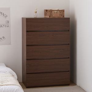 만듬새좋은 튼튼한서랍 레일 5단 서랍장(80cm 5색) 옷장 옷깊은 긴