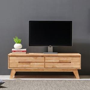 1인가구 신혼용 밝은 원목 거실 티비다이 1200 / 대 벽걸이TV 티브이 AV