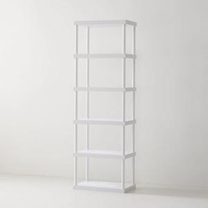 미니멀 스틸봉 5단 선반 책장(55cm 6색) 서재용 디자이너 거실 북카페 서류