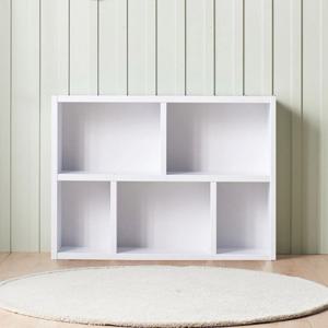 견고한우드 와이드 2단 거실 서재 책장(120cm 3색) LP 침실 시스템 만화