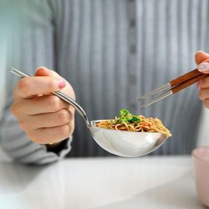 스텐 서빙 먹방 스푼