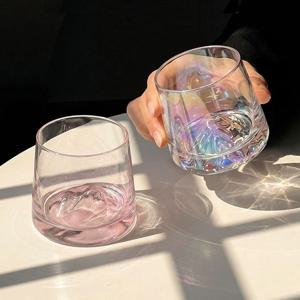 [해외] 1+1 북유럽 예쁜 유리 위스키잔 양주잔 물컵 주스컵 맥주잔 카페컵 6colors
