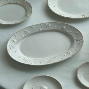 유이 히카리 오발 플레이트 Yui hikari oval plate