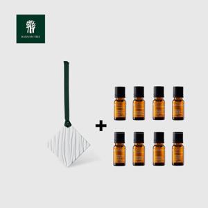 세라믹 디퓨저 택+에센셜오일(8종택1)