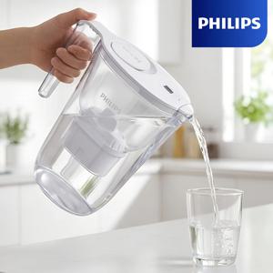 간이정수기 피처형 2.6L 미니 무전원 휴대용 물통형 필터형 (1개입 1개월)