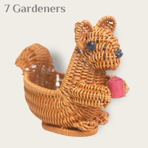 Made by 7 Gardeners다람쥐 베리픽킹 미니 바스켓