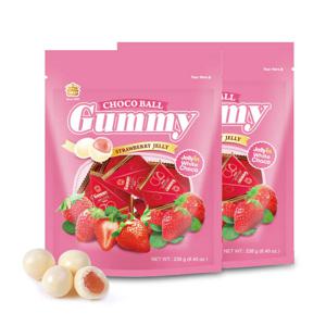 이메이 구미초코볼 대용량 딸기맛 238g 2개