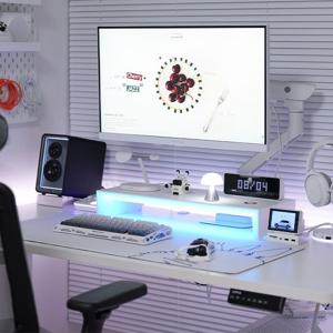 싱글 초 고중량 암타입 모던 모니터 거치대 받침대 모니터암 MPS1H