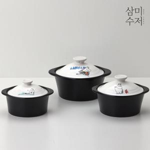 무민 뚝배기 본차이나 도자기 내열냄비 뚝배기 계란찜 찌개 소 중 대 사이즈
