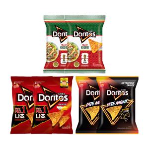 도리토스 멕시칸 타코맛 70g x2개+도리토스 양념갈비치킨맛x2개+도리토스 치즈x2개