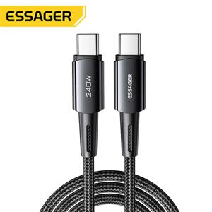 ESSAGER C TO C타입 PD 240W 삼성 초고속충전케이블 1M ES-X16
