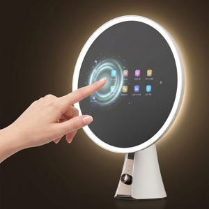 테사 루미 스마트미러 AI 피부측정 LED 조명거울 블루투스스피커 디지털액자 영상시청