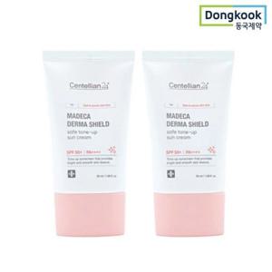 동국제약 마데카 더마 쉴드 세이프 톤업 선크림 2개 SPF50+ PA++++